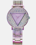  Shop Authentic Guess Trend Diamonds Purple Dial Purple Steel Strap Watch for Women - GW0512L4 - Luxxuri