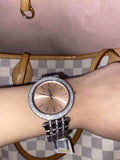  Shop Authentic Michael Kors Darci Orange Dial Silver Stainless Steel Strap Watch for Women - MK3218 - Luxxuri