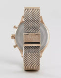  Shop Authentic Hugo Boss Companion Quartz Black Dial Rose Gold Mesh Bracelet Watch For Men - HB1513548 - Luxxuri