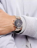  Shop Authentic Hugo Boss Companion Quartz Black Dial Rose Gold Mesh Bracelet Watch For Men - HB1513548 - Luxxuri