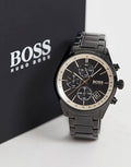  Shop Authentic Hugo Boss Grand Prix Black Dial Black Steel Strap Watch for Men - 1513578 - Luxxuri