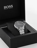  Shop Authentic Hugo Boss Oxygen Grey Dial Silver Steel Strap Watch for Men - 1513596 - Luxxuri