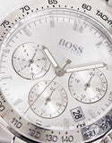 Shop Authentic Hugo Boss Novia Chronograph Silver Dial Silver Steel Strap Watch for Women - 1502616 - Luxxuri