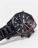  Shop Authentic Hugo Boss Globetrotter Black Dial Black Steel Strap Watch for Men - 1513825 - Luxxuri