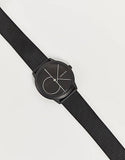  Shop Authentic Calvin Klein Minimal Black Dial Black Mesh Bracelet Watch for Men - K3M514B1 - Luxxuri