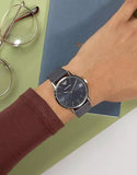  Shop Authentic Emporio Armani Kappa Quartz Blue Dial Blue Leather Strap Watch For Women - AR11012 - Luxxuri