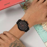  Shop Authentic Emporio Armani Luigi Chronograph Black Dial Black Rubber Strap Watch For Men - AR11024 - Luxxuri