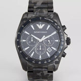  Shop Authentic Emporio Armani Sportivo Quartz Black Dial Black Steel Strap Watch For Men - AR11027 - Luxxuri