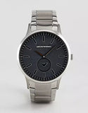  Shop Authentic Emporio Armani Renato Quartz Black Dial Silver Steel Strap  Watch For Men - AR11118 - Luxxuri