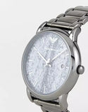  Shop Authentic Emporio Armani Luigi Analog Grey Dial Grey Steel Strap Watch For Men - AR11155 - Luxxuri