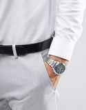  Shop Authentic Emporio Armani Luigi Chronograph Quartz Blue Dial Silver Steel Strap Watch For Men - AR1974 - Luxxuri