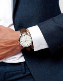  Shop Authentic Fossil Townsman Chronograph White Dial Brown Leather Strap Watch for Men - FS5350 - Luxxuri