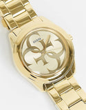  Shop Authentic Guess G-Twist Gold Dial Gold Steel Strap Watch for Women - W1082L2 - Luxxuri