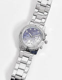  Shop Authentic Guess Confetti Diamonds Blue Dial Silver Steel Strap Watch for Women - W0774L6 - Luxxuri