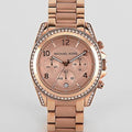  Shop Authentic Michael Kors Blair Rose Gold Dial Rose Gold Steel Strap Watch for Women - MK5263 - Luxxuri