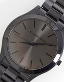  Shop Authentic Michael Kors Slim Runway Black Dial Black Steel Strap Watch for Men - MK8507 - Luxxuri