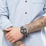 Shop Authentic Michael Kors Slim Runway Black Dial Black Steel Strap Watch for Men - MK8507 - Luxxuri