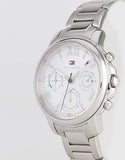  Shop Authentic Tommy Hilfiger Claudia Silver Dial Silver Steel Strap Watch for Women - 1781741 - Luxxuri
