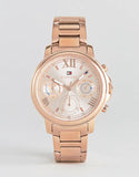  Shop Authentic Tommy Hilfiger Claudia Rose Gold Dial Rose Gold Steel Strap Watch for Women - 1781743 - Luxxuri