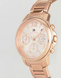  Shop Authentic Tommy Hilfiger Claudia Rose Gold Dial Rose Gold Steel Strap Watch for Women - 1781743 - Luxxuri