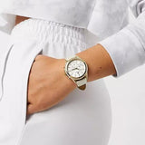  Shop Authentic Tommy Hilfiger Ari Diamonds White Dial Cream Leather Strap Watch for Women - 1781982 - Luxxuri