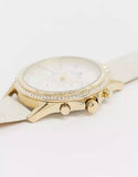  Shop Authentic Tommy Hilfiger Ari Diamonds White Dial Cream Leather Strap Watch for Women - 1781982 - Luxxuri