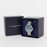  Shop Authentic Tommy Hilfiger Angela Blue Dial Silver Steel Strap Watch for Women - 1782126 - Luxxuri