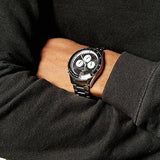  Shop Authentic Tommy Hilfiger Luke Quartz Black Dial Silver Steel Strap Watch for Men - 1791120 - Luxxuri