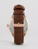  Shop Authentic Tommy Hilfiger Oliver Chronograph White Dial Brown Leather Strap Watch for Men - 1791306 - Luxxuri