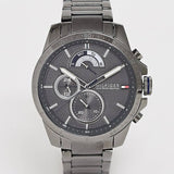  Shop Authentic Tommy Hilfiger Decker Quartz Black Dial Black Steel Strap Watch for Men - 1791347 - Luxxuri