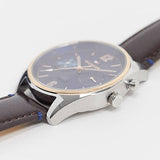  Shop Authentic Tommy Hilfiger Deacan Blue Dial Brown Leather Strap Watch for Men - 1791549 - Luxxuri