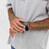  Shop Authentic Tommy Hilfiger Austin Black Dial Black Rubber Strap Watch for Men - 1791636 - Luxxuri