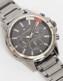  Shop Authentic Tommy Hilfiger Mason Grey Dial Grey Steel Strap Watch for Men - 1791790 - Luxxuri