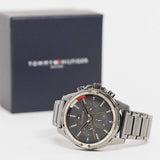  Shop Authentic Tommy Hilfiger Mason Grey Dial Grey Steel Strap Watch for Men - 1791790 - Luxxuri