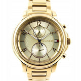  Shop Authentic Tommy Hilfiger Claudia Gold Dial Gold Steel Strap Watch for Women - 1781821 - Luxxuri