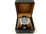  Shop Authentic Guess Intrepid Chronograph Black Dial Two Tone Steel Strap Watch for Men - W0167G1 - Luxxuri