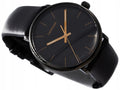  Shop Authentic Calvin Klein High Noon Quartz Black Dial Black Leather Strap Watch for Men - K8M214CB - Luxxuri