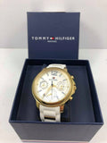  Shop Authentic Tommy Hilfiger Claudiia White Dial White Steel Strap Watch for Women - 1781745 - Luxxuri
