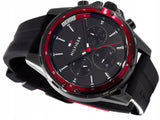  Shop Authentic Tommy Hilfiger Mason Black Dial Black Rubber Strap Watch for Men - 1791793 - Luxxuri