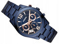 Fossil Perfect Boyfriend Multifunction Blue Dial Blue Steel Strap Watch for Women - ES4093