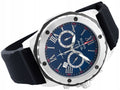  Shop Authentic Bulova Marine Star Blue Dial Black Silicone Strap Watch for Men - 98B258 - Luxxuri