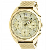  Shop Authentic Tommy Hilfiger Mia Gold Dial Gold Mesh Bracelet Watch for Women - 1781488 - Luxxuri