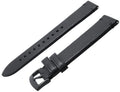 Emporio Armani Dress Chronograph Black Dial Black Leather Strap Watch For Men - AR1918