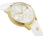  Shop Authentic Tommy Hilfiger Brooklyn Quartz White Dial White Leather Strap Watch for Women - 1782018 - Luxxuri
