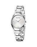  Shop Authentic Calvin Klein Dainty Diamonds Silver Dial Sliver Steel Strap Watch for Women - K7L2314T - Luxxuri
