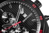  Shop Authentic Emporio Armani Sportivo Chronograph Black Dial Red Leather Strap Watch For Men - AR5918 - Luxxuri