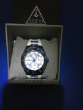  Shop Authentic Guess Luna Diamonds White Dial White Rubber Strap Watch for Women - W0653L2 - Luxxuri