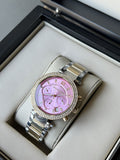  Shop Authentic Michael Kors Parker Pink Dial Two Tone Steel Strap Watch for Women - MK6140 - Luxxuri