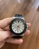  Shop Authentic Guess Force Analog Quartz White Dial Black Rubber Strap Watch For Men - W0674G3 - Luxxuri