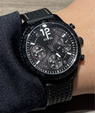  Shop Authentic Guess Marina Chronograph Black Dial Black Rubber Strap Watch for Women - W1025L3 - Luxxuri